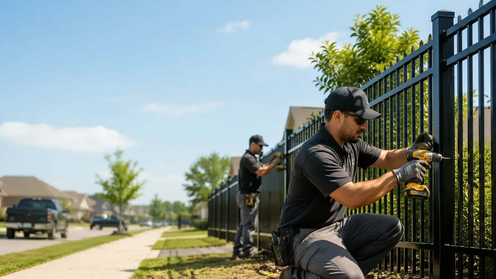 Metal Fence Installation in Lena, WI